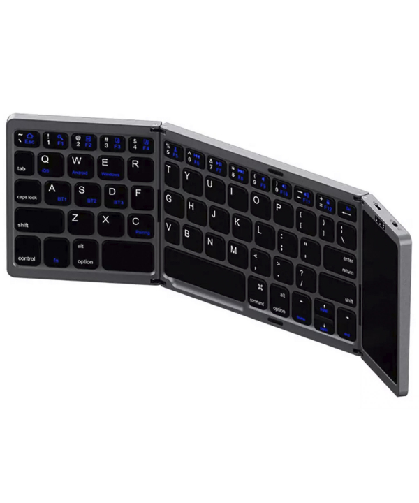 کیبورد بلوتوثی شارژی تاشو با تاچ پد رسی RCS-K01