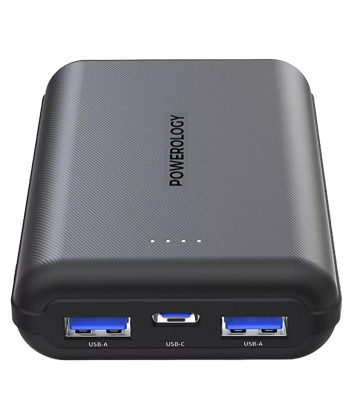پاور بانک 22.5 وات تایپ سی و یو اس بی 10000 پاورولوژی PPBCHA27