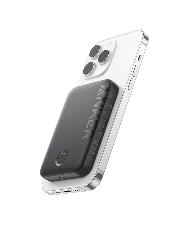 پاوربانک و شارژر بی‌سیم انکر مدل MagGo 321 A1616 ظرفیت 5000mAh