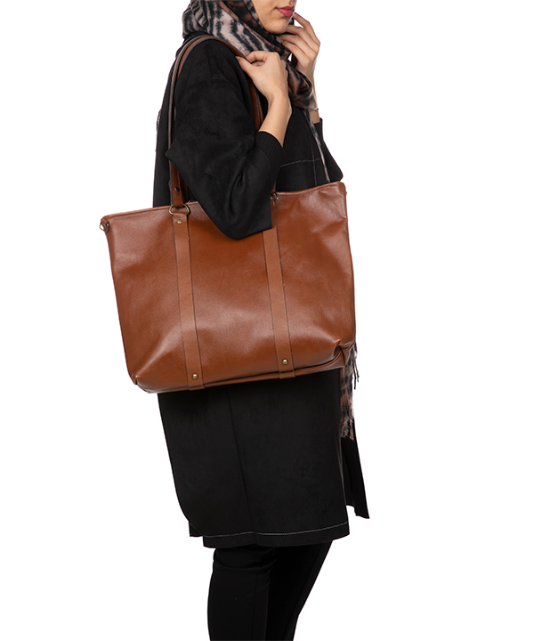 کیف دوشی زنانه چرم لانکا  Lanka Leather