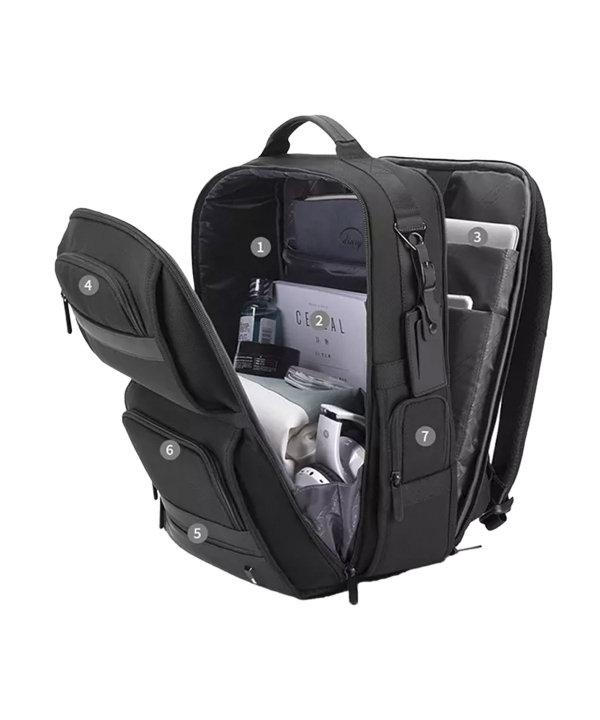 کوله پشتی ضد آب لپ تاپ 15.6 اینچ بنج BANGE BG-G62 Casual Men Shoulders Bag Travel Backpack