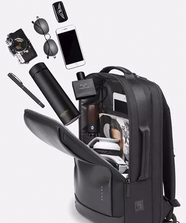 کوله پشتی لپ تاپ 15.6 اینچی ضد آب یو اس بی دار بنج Bange BG-S52 Premium Laptop Backpack