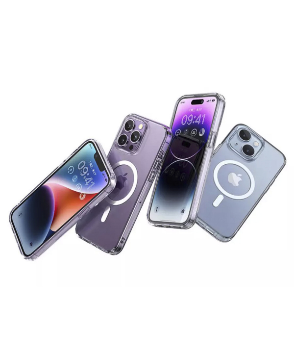 قاب محافظ مگ سیف آیفون 14 پرومکس شفاف مک دودو Mcdodo Crystal PC-3093 Apple iPhone 14 Pro Max Magsafe Case