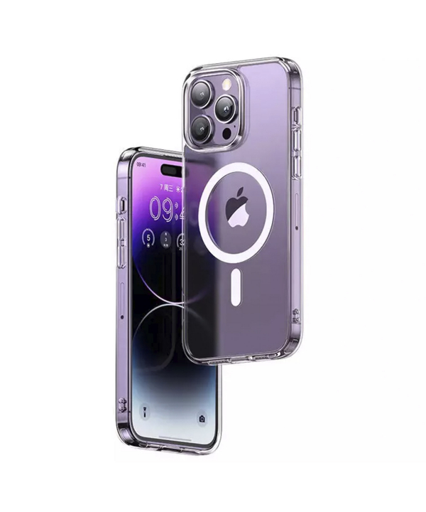 قاب محافظ مگ سیف آیفون 14 پرومکس شفاف مک دودو Mcdodo Crystal PC-3093 Apple iPhone 14 Pro Max Magsafe Case