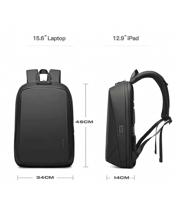 کوله لپ تاپ 15.6 اینچ BANGE BG-7251 Mens Laptop Bag Large Capacity Waterproof