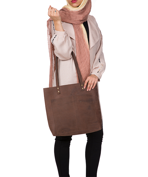 کیف دوشی زنانه چرم لانکا Lanka Leather