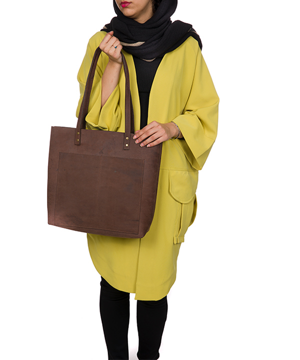 کیف دوشی زنانه چرم لانکا Lanka Leather