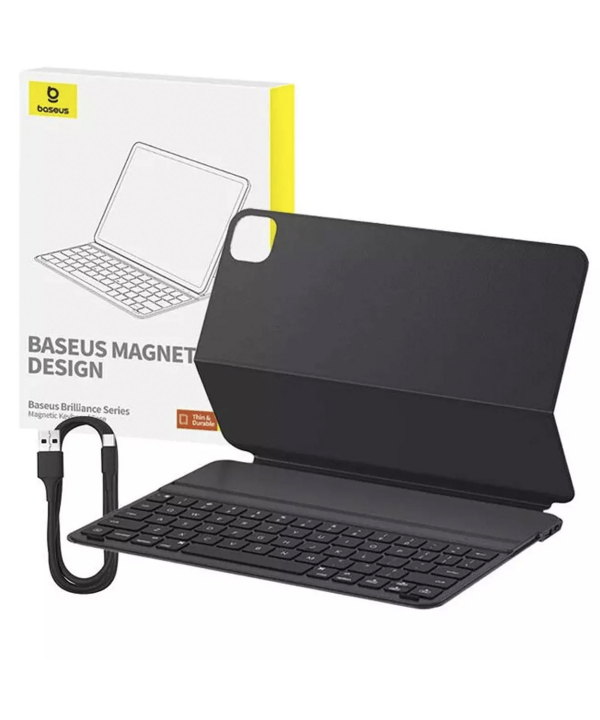 کاور کیبورددار آیپد 12.9 اینچ بلوتوثی بیسوس BS-PC023 P40112602111-04