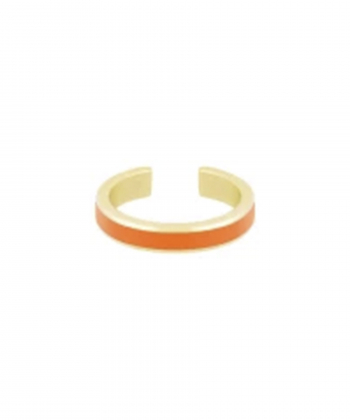 ایرکاف لیندو با میناکاری نارنجی نئونی درریس Doris کد P3963