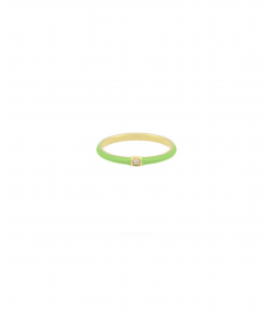 انگشترGreen Lady با نگین مربع درریس Doris کد P3036