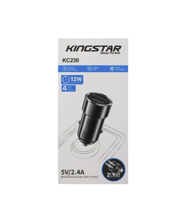 شارژر فندکی کینگ استار مدل KC230