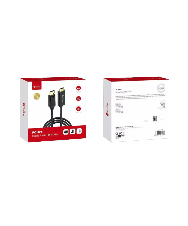 کابل اچ‌دی‌ام‌آی به دیسپلی پورت 1.8 متری پرووان PCH76