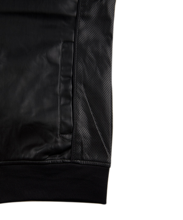 کاپشن چرمی زیپ دار مردانه جین وست Jeanswest