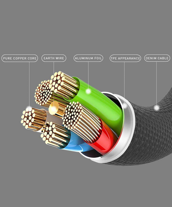 کابل تبدیل USB به microUSB کینگ استار مدل K30 A طول 1 متر