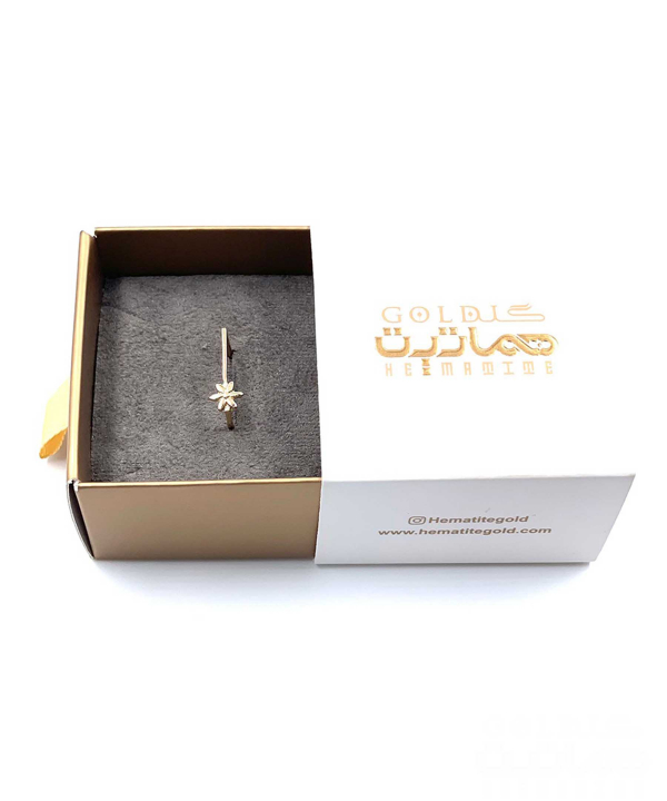 انگشتر گل توسکا هماتیت گلد Hematite Gold کد 132272