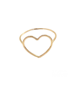 انگشتر قلب آنا هماتیت گلد Hematite Gold کد 132275