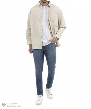 پیراهن آستین بلند مردانه جین وست Jeanswest کد 33131503