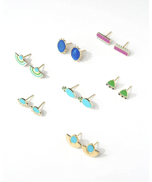 گوشواره میخی ایرسا درریس Doris کد P4527