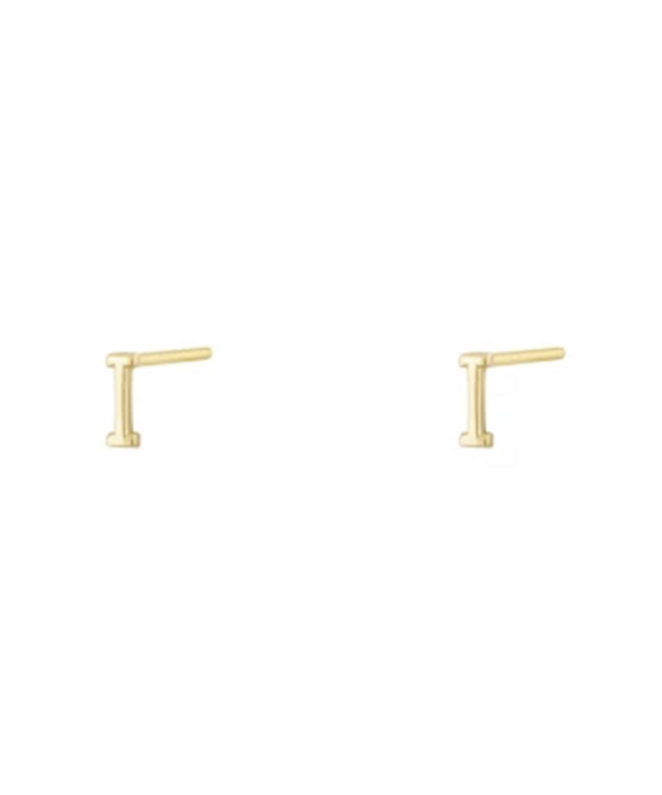 گوشواره میخی حرف I درریس Doris کد P4545