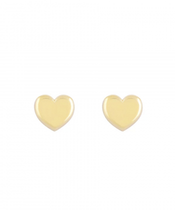 گوشواره میخی قلب زرینه درریس Doris کد P4675