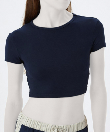 تیشرت آستین کوتاه زنانه کوتون مدل 5WAK50043EK