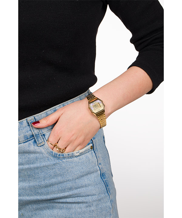 ساعت مچی زنانه گل‌دار کاسیو Casio 