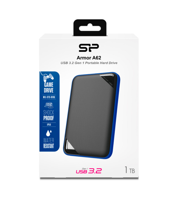 هارد اکسترنال سیلیکون پاور مدل Armor A62 Game Drive ظرفیت 5 ترابایت