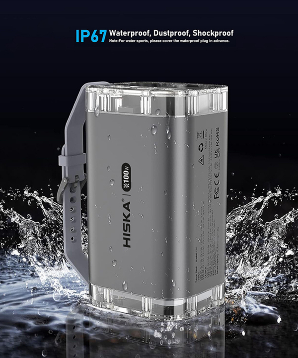 پاوربانک هیسکا مدل HP-444PD ظرفیت 40000 میلی آمپر ساعت