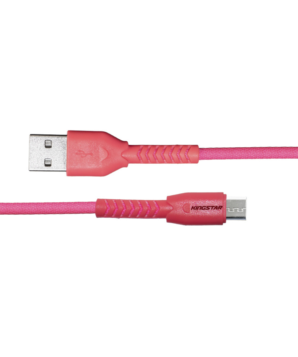 کابل تبدیل USB به microUSB کینگ استار مدل K106A طول 1.1 متر