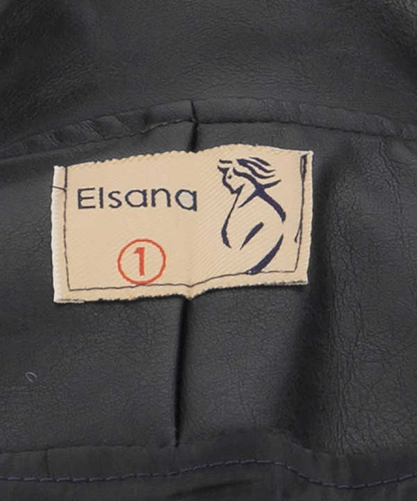 کت چرم زنانه السانا Elsana کد 1961