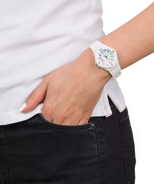 ساعت مچی زنانه سفید کاسیو Casio 