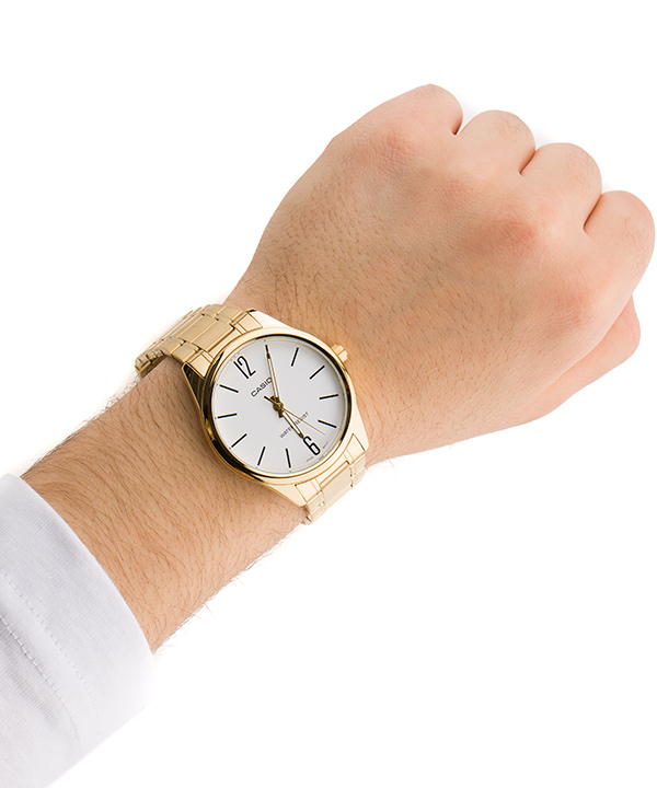 ساعت مچی عقربه ای مردانه کاسیو Casio مدل MTP-V005G-7B