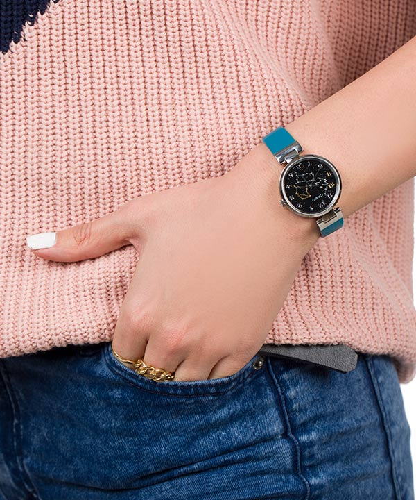 ساعت مچی عقربه‌ای زنانه کاسیو Casio طرح ماه مهر