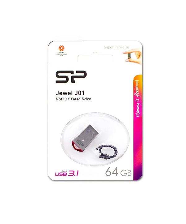 فلش مموری سیلیکون پاور مدل Jewel J01 ظرفیت 64 گیگابایت