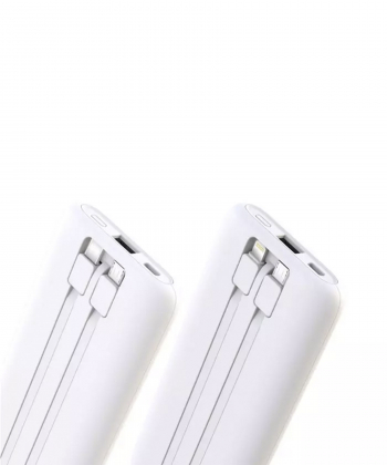 کیس شارژ و 2 پاور بانک ایکس او XO PR151 Two 10000mAh power bank with built in cables, and one base