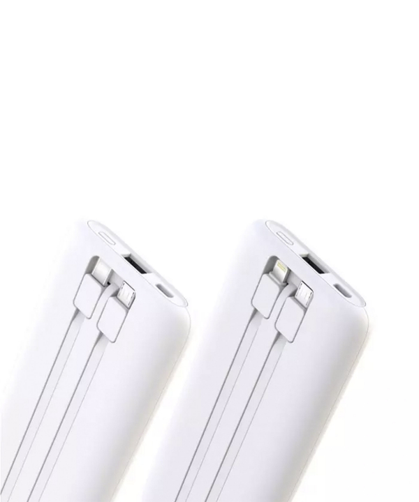 کیس شارژ و 2 پاور بانک ایکس او XO PR151 Two 10000mAh power bank with built in cables, and one base