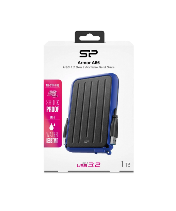 هارد اکسترنال سیلیکون پاور مدل Armor A66 ظرفیت 1 ترابایت