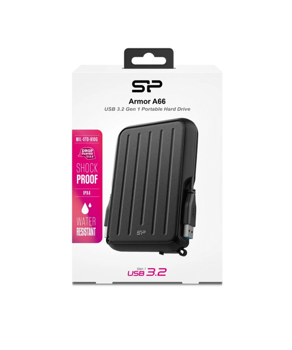هارد اکسترنال سیلیکون پاور مدل Armor A66 ظرفیت 2 ترابایت