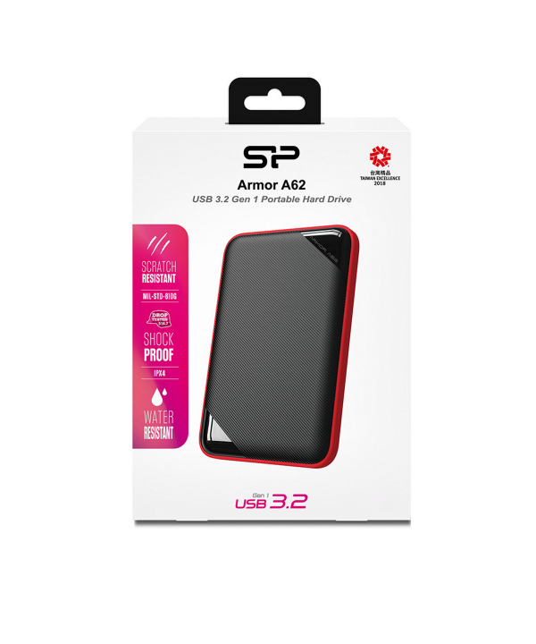 هارد اکسترنال سیلیکون پاور مدل Armor A62 ظرفیت 2 ترابایت