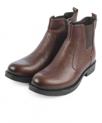 نیم بوت چرم طبیعی مردانه شیفر مدل 7576A