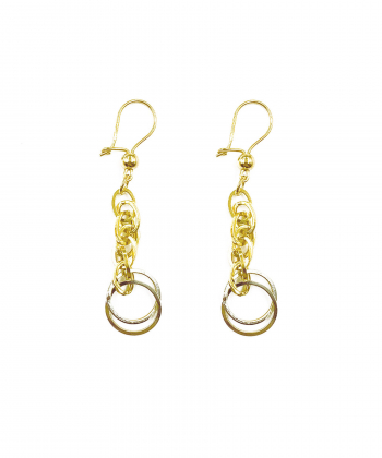 گوشواره اسپادانا مهسا هماتیت گلد Hematite Gold کد130477