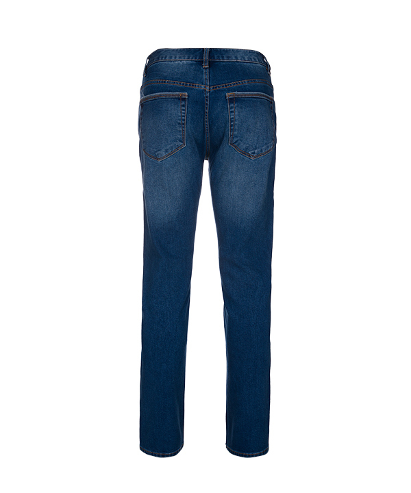 شلوار جین ساده مردانه آبی جین وست Jeanswest