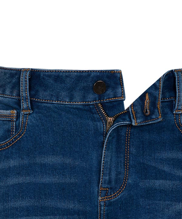 شلوار جین ساده مردانه آبی جین وست Jeanswest