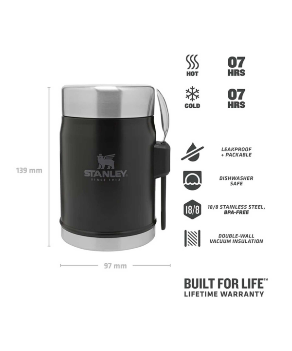 فلاسک غذا استنلی Stanley مدل Classic Legendary کد S2024 گنجایش 0.400 لیتر