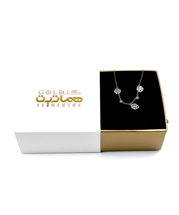 دستبند گلهای خندان هماتیت گلد Hematite Gold کد 131839