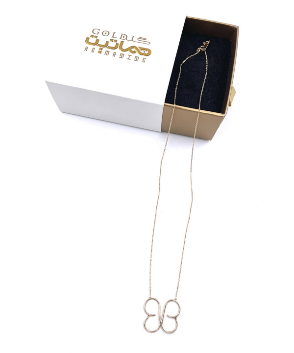 گردنبند رزگلد شایلی هماتیت گلد Hematite Gold کد 131866