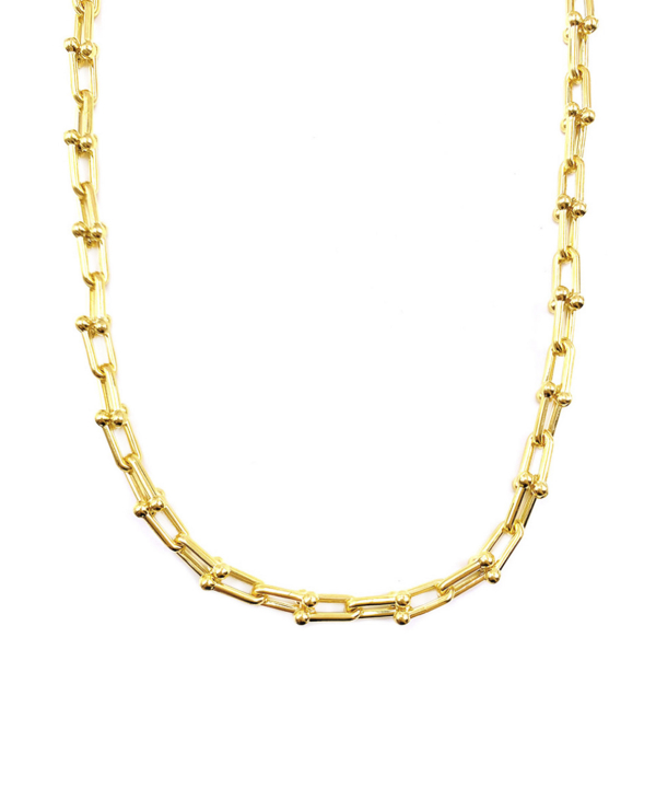 گردنبند تیفانی غزل هماتیت گلد Hematite Gold کد 132001