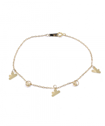 دستبند آویز ابر هماتیت گلد Hematite Gold کد 132012