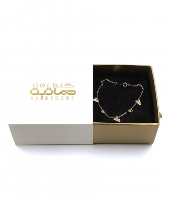 دستبند آویز ابر هماتیت گلد Hematite Gold کد 132012