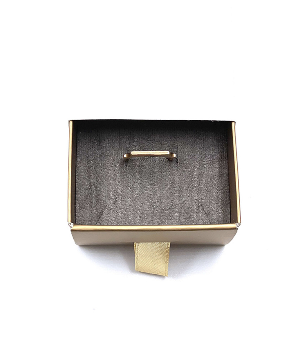 انگشتر مینیمال حوریا هماتیت گلد Hematite Gold کد 132081
